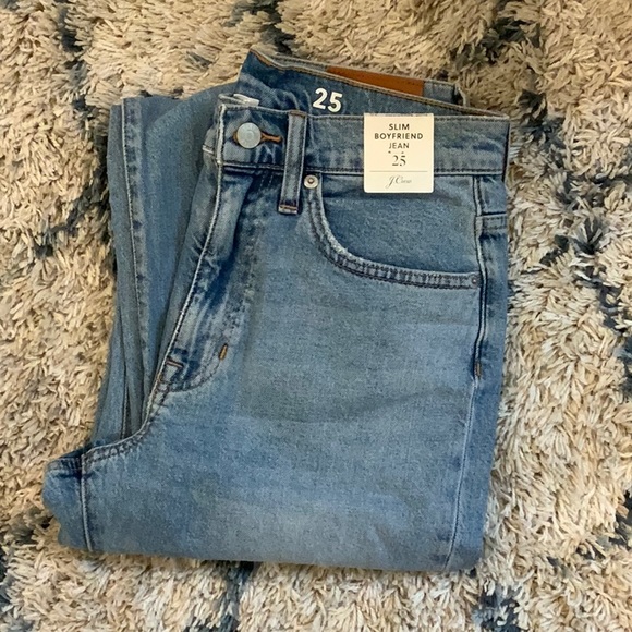 NWT J crew slim boyfriend jean size 25 - Picture 6 of 7